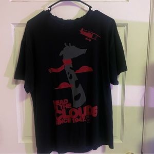 Head in the clouds giraffe shirt